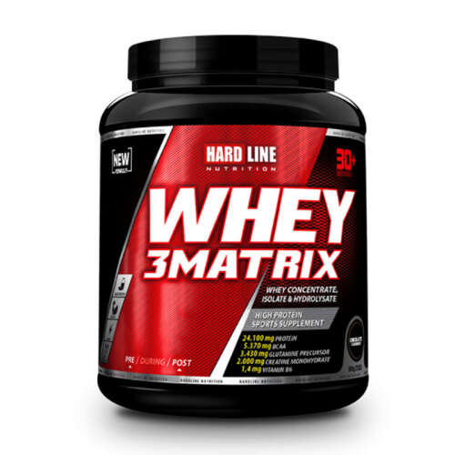 Hardline Whey 3Matrix Çikolata 908 g - 1