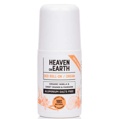 Heaven on Earth %100 Doğal Organik Beyazlatıcı Roll On Vanilyalı 50 ml - 1