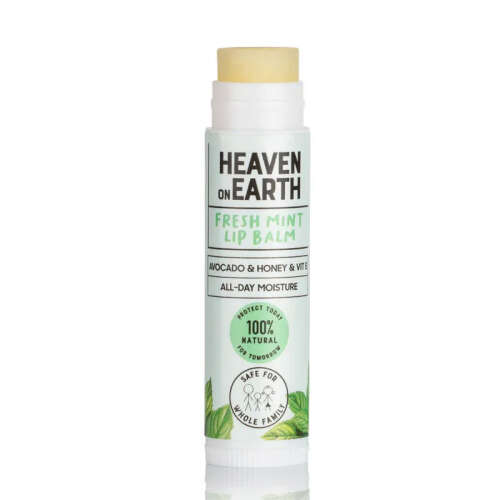 Heaven on Earth %100 Doğal Ve Organik İçerikli Lip Balm 5 gr - Fresh Mint - 2