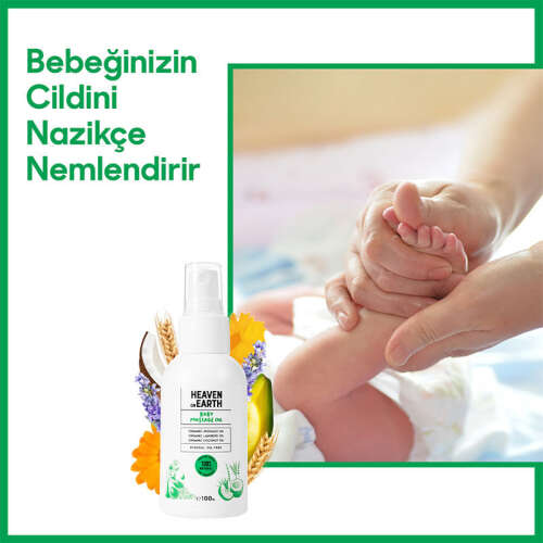 Heaven On Earth Bebek Masaj Yağı 100 ml - 5