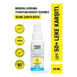 Heaven On Earth Mineral Spf50+ Güneş Koruyucu 50 ml - 2