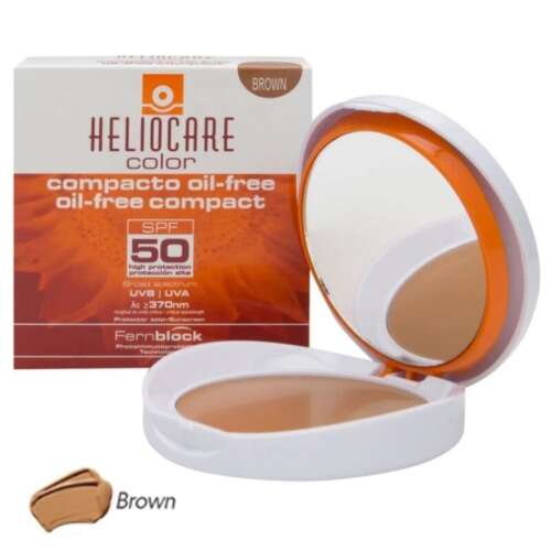 Heliocare Color SPF 50 Oil Free Compact 10 gr - Brown - 1