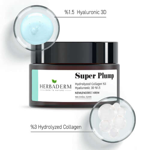 Herbaderm Super Plump Nemlendirici Krem 50 ml - 3