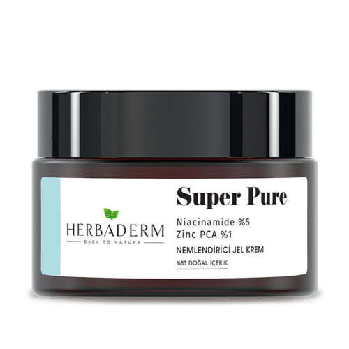 Herbaderm Super Pure Nemlendirici Jel Krem 50 ml - 1