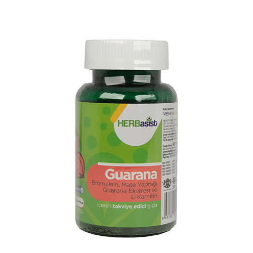 HERbasist Guarana Takviye Edici Gıda 30 Kapsül - 1