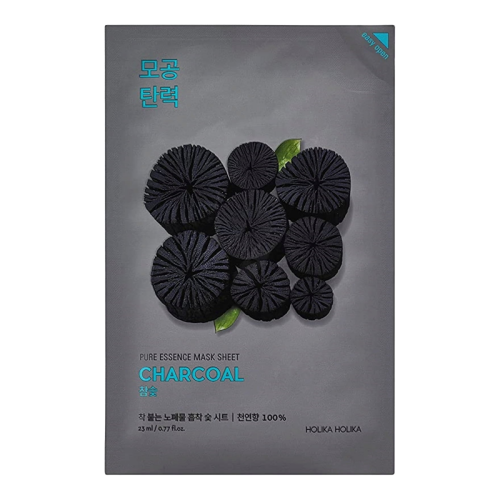 Holika Holika Pure Essence Mask Sheet - Charcoal - 1