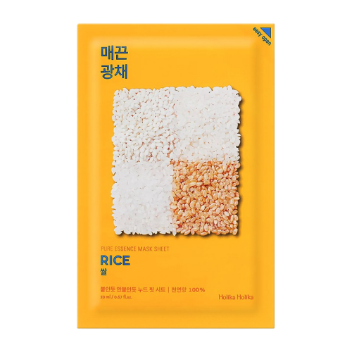 Holika Holika Pure Essence Mask Sheet - Rice - 1