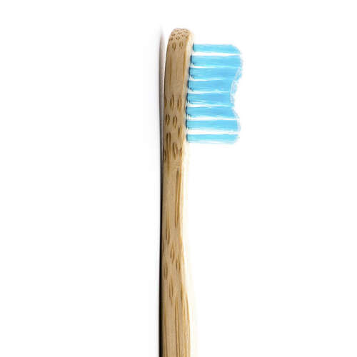 Humble Brush Doğal Yumuşak Çocuklar için Diş Fırçası - Mavi - 10