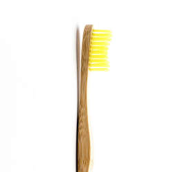 Humble Brush Doğal Yumuşak Yetişkin Diş Fırçası - Sarı - 1