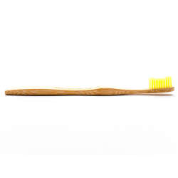 Humble Brush Doğal Yumuşak Yetişkin Diş Fırçası - Sarı - 2