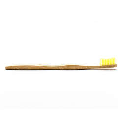 Humble Brush Doğal Yumuşak Yetişkin Diş Fırçası - Sarı - 6