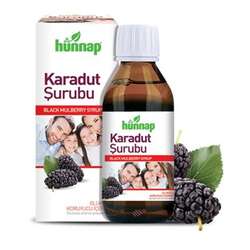 Hünnap Karadut Şurubu 50 ml