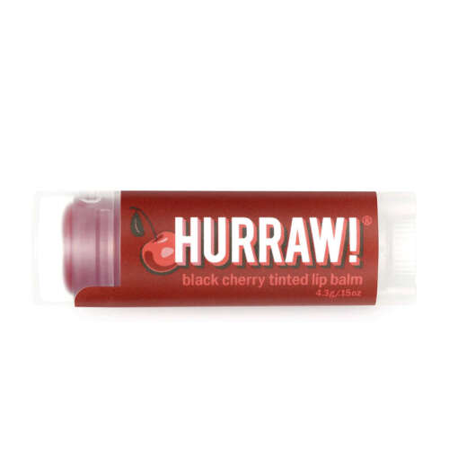 Hurraw Black Cherry Tinted Lip Balm - Vişne 4.8 gr - 1