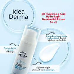 İdea Derma 5D Hyaluronic Acid Hydro Light Nemlendirici Krem 50 ml - 4