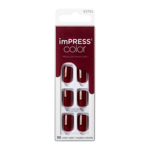 imPress Color Kendinden Yapışkanlı Takma Tırnak Kısa - 83753 - 1