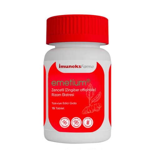 Imuneks Emetium Zencefil 15 Tablet - 1