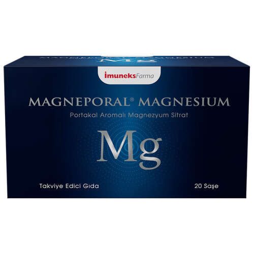 İmuneks Farma Magneporal Magnesium 20 Adet - 1