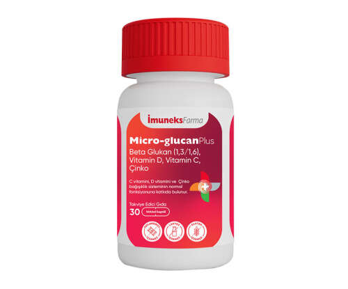 Imuneks Farma Micro-Glucan Plus 30 Kapsül - 1