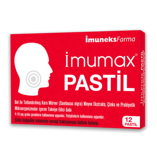 Imuneks Imumax Pastil 12 Adet - 1