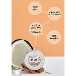 INCIA %100 Doğal Hindistan Cevizli Butter 50 ml - 6