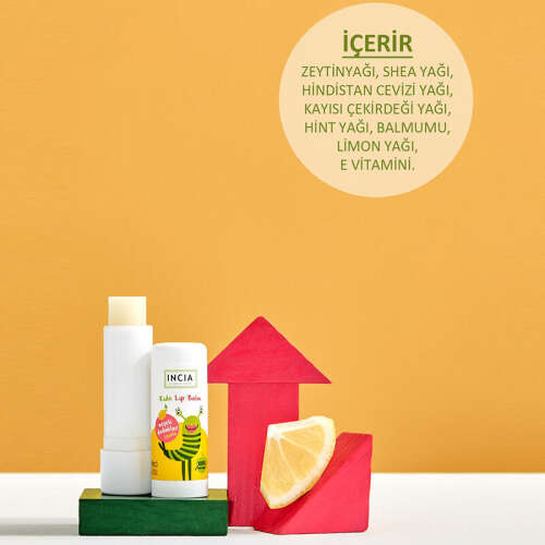 INCIA Bergamot & Limonlu Doğal Dudak Besleyici 6g - 6