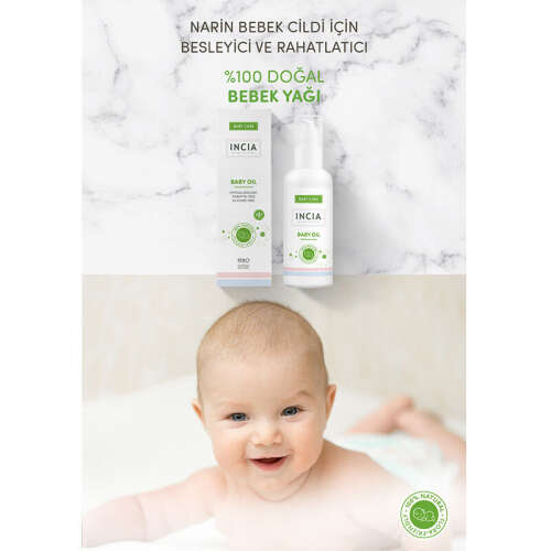 INCIA Doğal Bebek Yağı 110 ml - 6