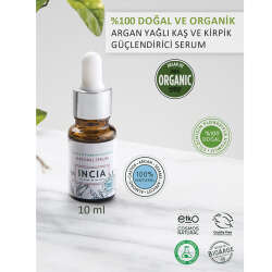 INCIA Kaş ve Kirpik Güçlendirici Doğal Serum 10 ml - 7