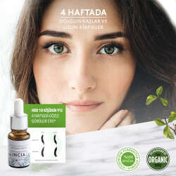 INCIA Kaş ve Kirpik Güçlendirici Doğal Serum 10 ml - 8