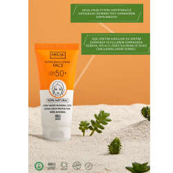 INCIA Yüz İçin %100 Doğal Güneş Kremi 50 SPF 50 ml - 3