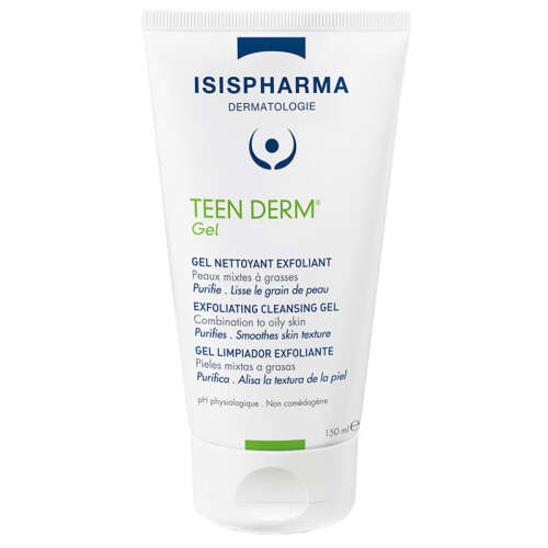 Isıs Pharma Teen Derm Gel Nettoyant Exfoliant 150 ml - 1