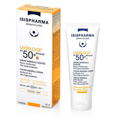 Isis Pharma Uveblock SPF 50+ Mineral Cream 40 ml - Renkli - 1