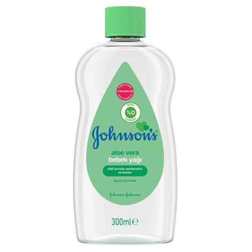 Johnsons Baby Aloe Vera Bebek Yağı 300 ml - 1