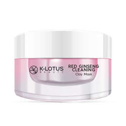 K-Lotus Beauty Kırmızı Ginseng Özlü Temizleyici Besleyici Kil Maskesi 30 ml - 1