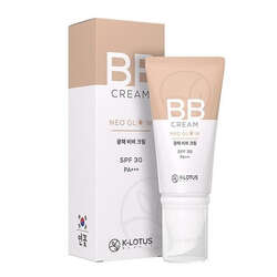 K-Lotus Beauty Neo Glow Aydınlatıcı ve Işıltılı Cilt Orta Kapatıcı BB Krem SPF 30 PA+++ 45 ml - 1