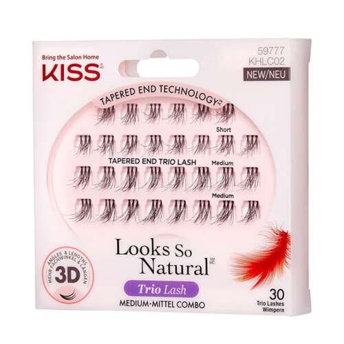 Kiss Looks So Natural Trio Lash Tekli Takma Kirpik Lavishs 59777 - 1