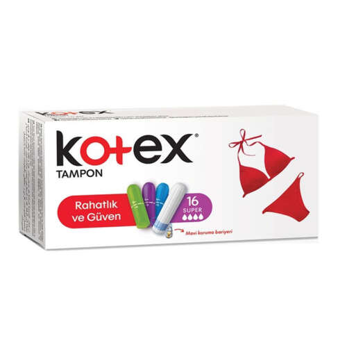 Kotex Tampon Süper 16 Adet - 1