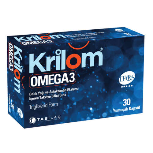 Krilom Omega 3 Yumuşak Kapsül 30 Kapsül - 1