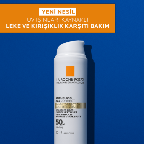 La Roche Posay Anthelios Age Correct SPF50+ Yaşlanma Karşıtı Yüz Güneş Kremi 50 ml - 2