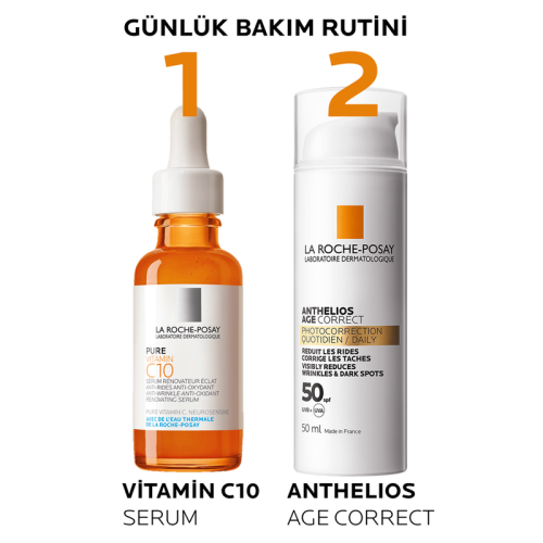 La Roche Posay Anthelios Age Correct SPF50+ Yaşlanma Karşıtı Yüz Güneş Kremi 50 ml - 5