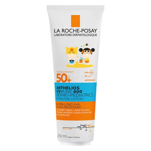 La Roche Posay Anthelios Dermo Pediatrics UVmune400 SPF50+ Hassas Ciltler Ve Çocuklar İçin Güneş Koruyucu Vücut Sütü 250 ml - 1