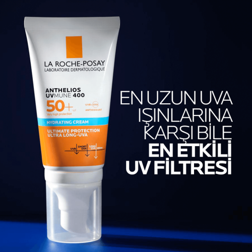 La Roche Posay Anthelios UVmune SPF+50 Hassas Ciltler İçin Yüksek Korumalı Yüz Güneş Kremi 50 ml - 2