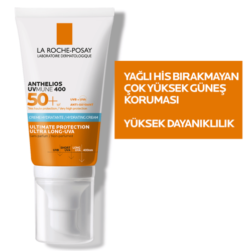 La Roche Posay Anthelios UVmune SPF+50 Hassas Ciltler İçin Yüksek Korumalı Yüz Güneş Kremi 50 ml - 4