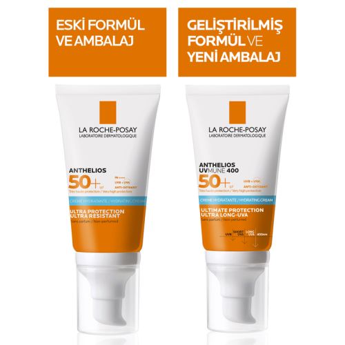 La Roche Posay Anthelios UVmune SPF+50 Hassas Ciltler İçin Yüksek Korumalı Yüz Güneş Kremi 50 ml - 5