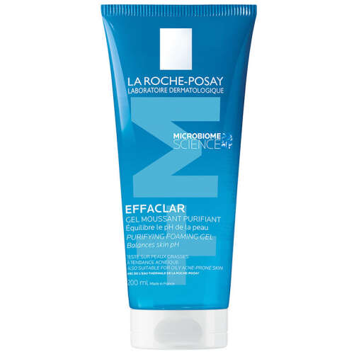 La Roche Posay Effaclar Jel Yağlı Ve Akneye Eğilimli Ciltler için Yüz Temizleme Jeli 200 ml - 1