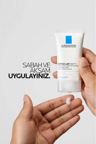 La Roche Posay Effaclar Yağlı Ciltler İçin Parlama Karşıtı Nemlendirici Bakım Kremi 40 ml - 3