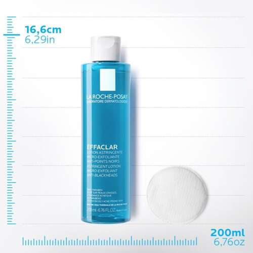 La Roche Posay Effaclar Yağlı Ve Akneye Eğilimli Ciltler İçin Salisilik Asit İçeren Tonik 200 ml - 4