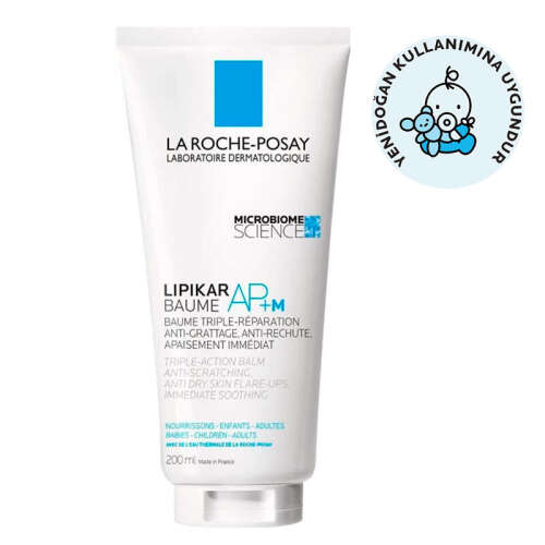 La Roche Posay Lipikar Baume Nemlendirici Balsam AP+M Kuru Ciltler İçin Bakım Kremi 200 ml - 2