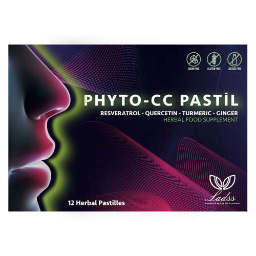 Ladss Pharma Phyto-CC Pastil Takviye Edici Gıda 12 Pastil - 1