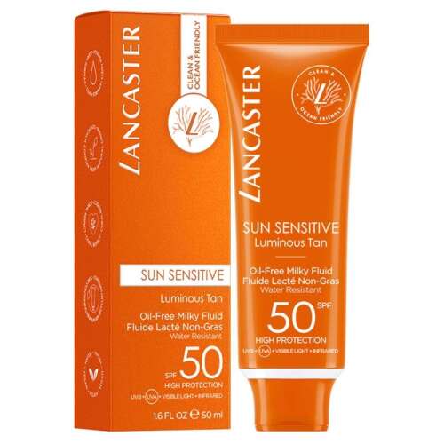 Lancaster Sun Sensitive Oil Free Milky Fluid SPF50 Güneş Koruyucu Süt 50 ml - 2