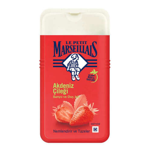 Le Petit Marseillais Akdeniz Çileği Banyo ve Duş Jeli 250 ml - 1